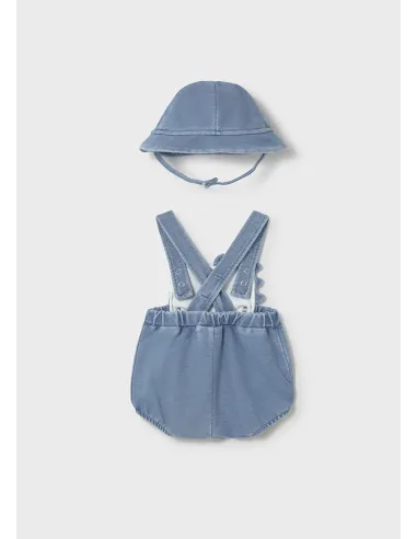 Peto corto y gorro - Claro     