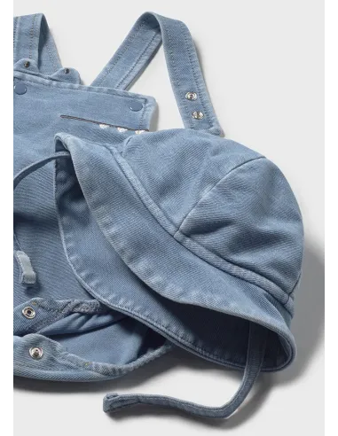 Peto corto y gorro - Claro     