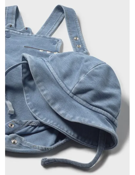 Peto corto y gorro - Claro     