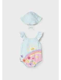 Bañador y gorro - Hawaii