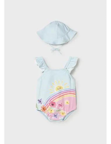 Bañador y gorro - Hawaii    