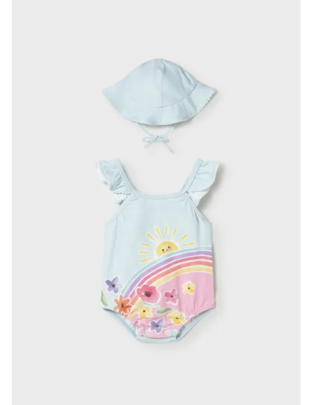 Bañador y gorro - Hawaii    