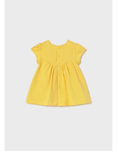 Vestido punto - Mostaza