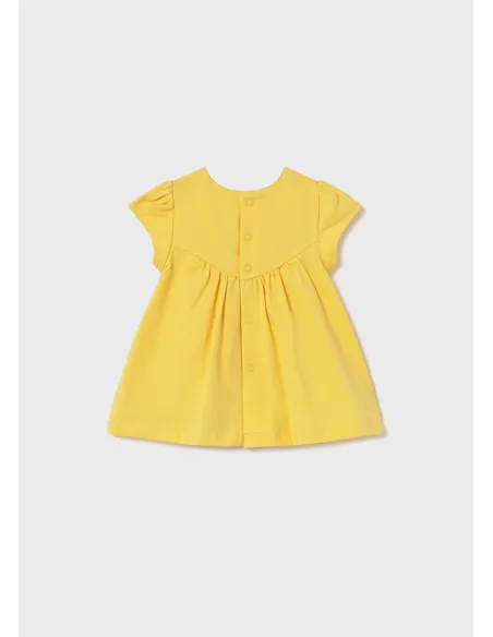 Vestido punto - Mostaza