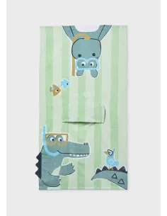 Toalla capa - Manzana   