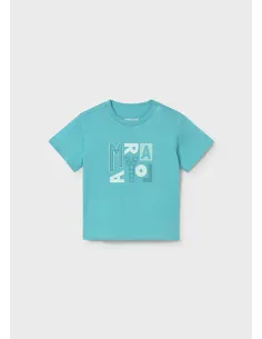 Camiseta m/c basica - Turquesa  