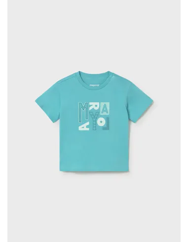 Camiseta m/c basica - Turquesa  