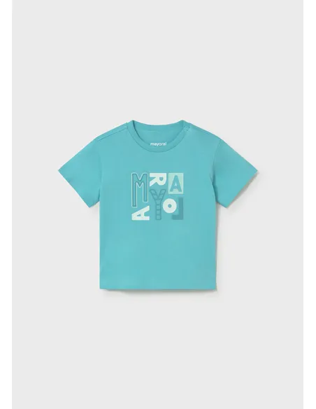 Camiseta m/c basica - Turquesa  