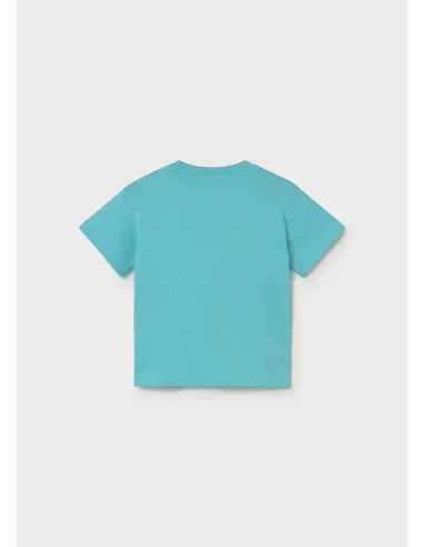 Camiseta m/c basica - Turquesa  
