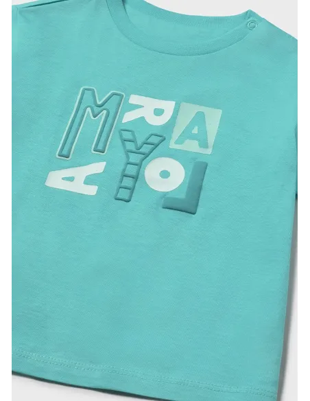 Camiseta m/c basica - Turquesa  