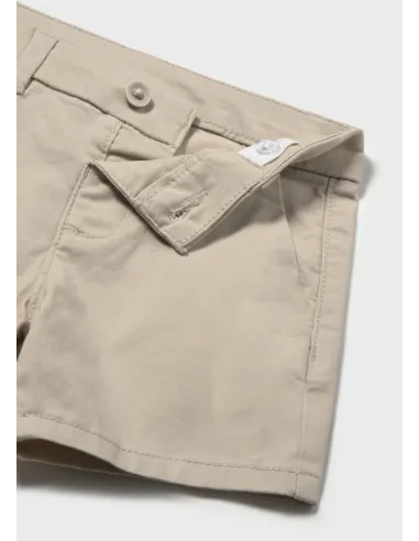 Bermuda chino sarga basica - Anacardo  