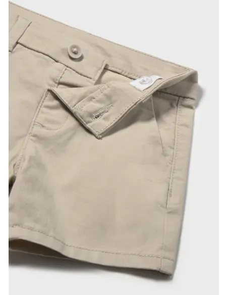 Bermuda chino sarga basica - Anacardo  