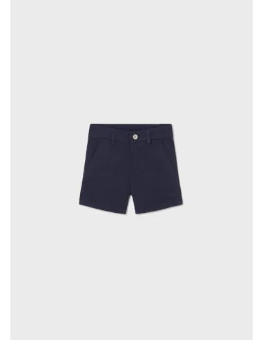Bermuda chino sarga basica - Marino    