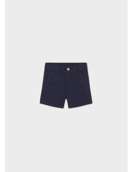 Bermuda chino sarga basica - Marino    