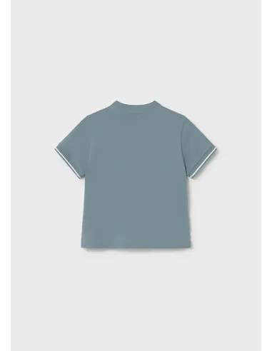 Polo m/c cuello mao - Jade      