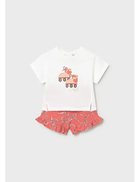 Conj. short - Flamingo  