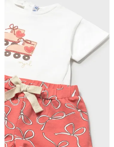 Conj. short - Flamingo  