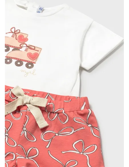 Conj. short - Flamingo  