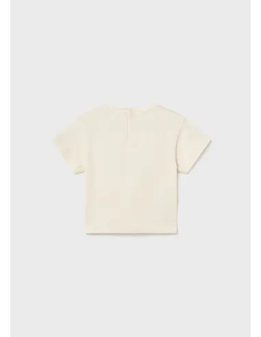 Camiseta m/c basica - Hueso     