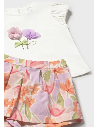 Conj. bermuda estampada - Blossom   