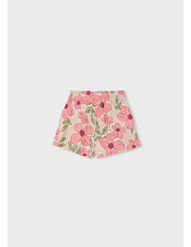 Pantalon corto estampado - Mandarina 