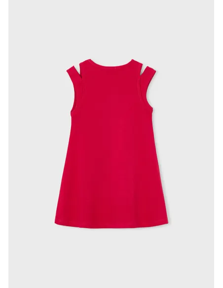 Vestido cut out tachuelas - Persimon  