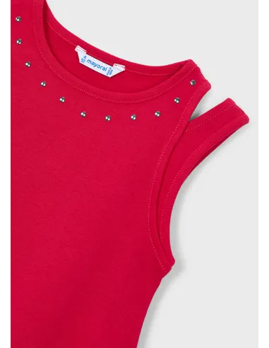 Vestido cut out tachuelas - Persimon  