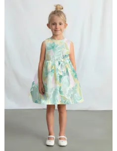 Vestido estampado - Lago      