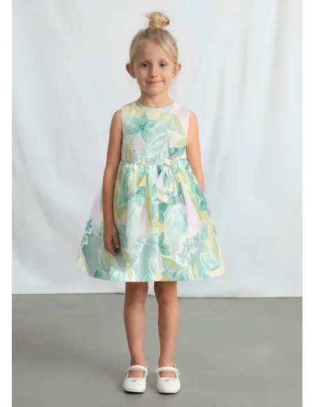 Vestido estampado - Lago      