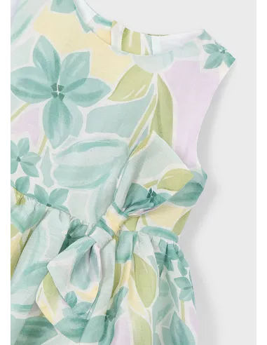 Vestido estampado - Lago      