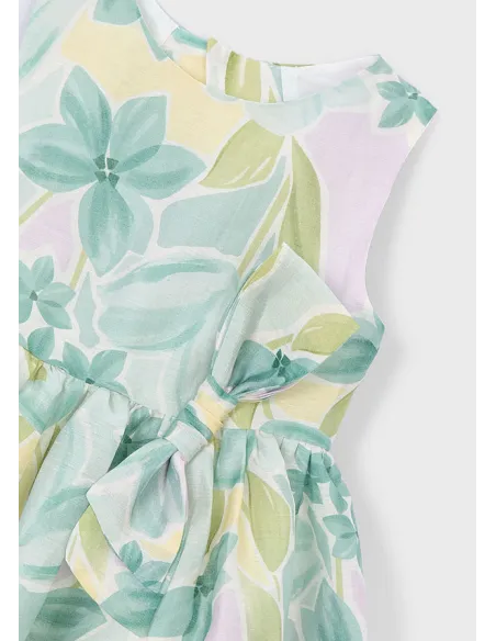 Vestido estampado - Lago      