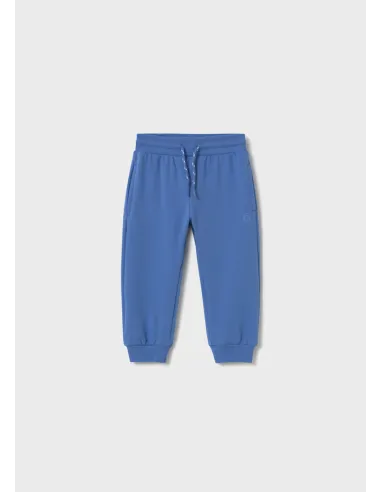 Pantalon felpa basico puños - Atolon