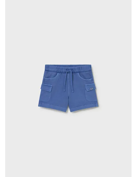 Bermuda felpa deslavada - Atolon    