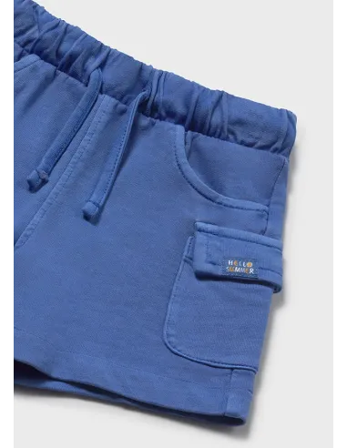 Bermuda felpa deslavada - Atolon    