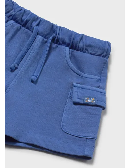 Bermuda felpa deslavada - Atolon    