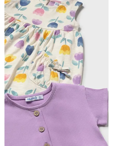 Vestido 2 piezas - Lilac     