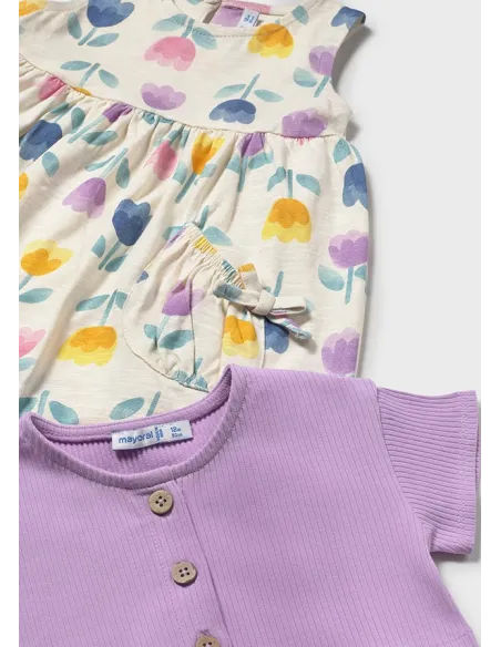 Vestido 2 piezas - Lilac     