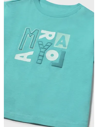 Camiseta m/c basica - Turquesa  