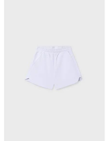 Short felpa basico - Blanco    