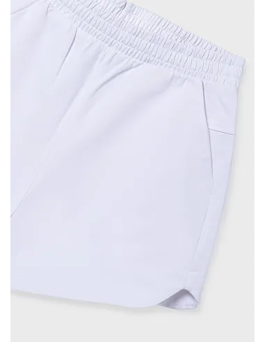 Short felpa basico - Blanco    