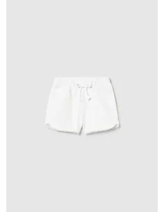 Short felpa basico - Blanco    