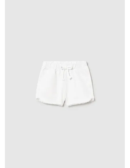Short felpa basico - Blanco    