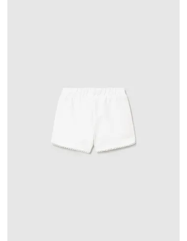 Short felpa basico - Blanco    