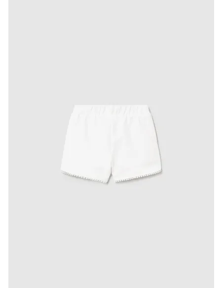 Short felpa basico - Blanco    