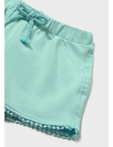 Short felpa basico - Turquesa  