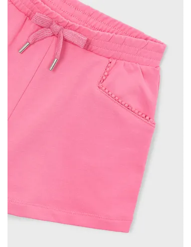 Short felpa basico - Geranio   