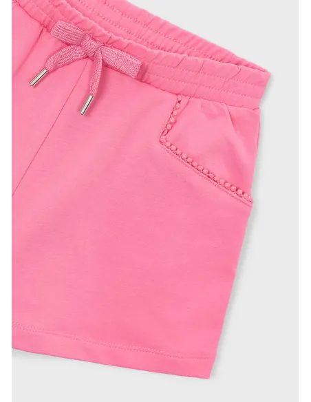 Short felpa basico - Geranio   