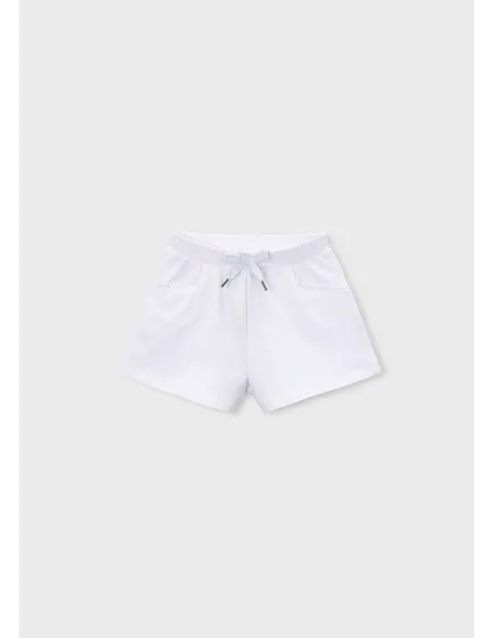 Short felpa basico - Blanco    