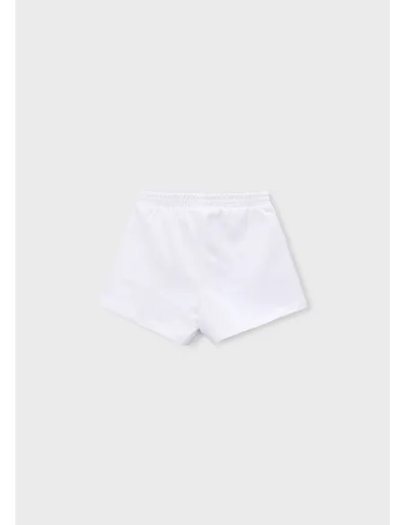 Short felpa basico - Blanco    