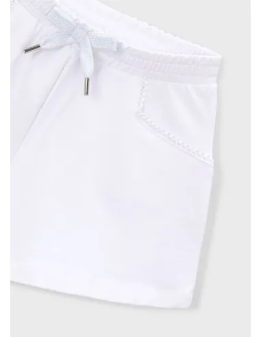 Short felpa basico - Blanco    